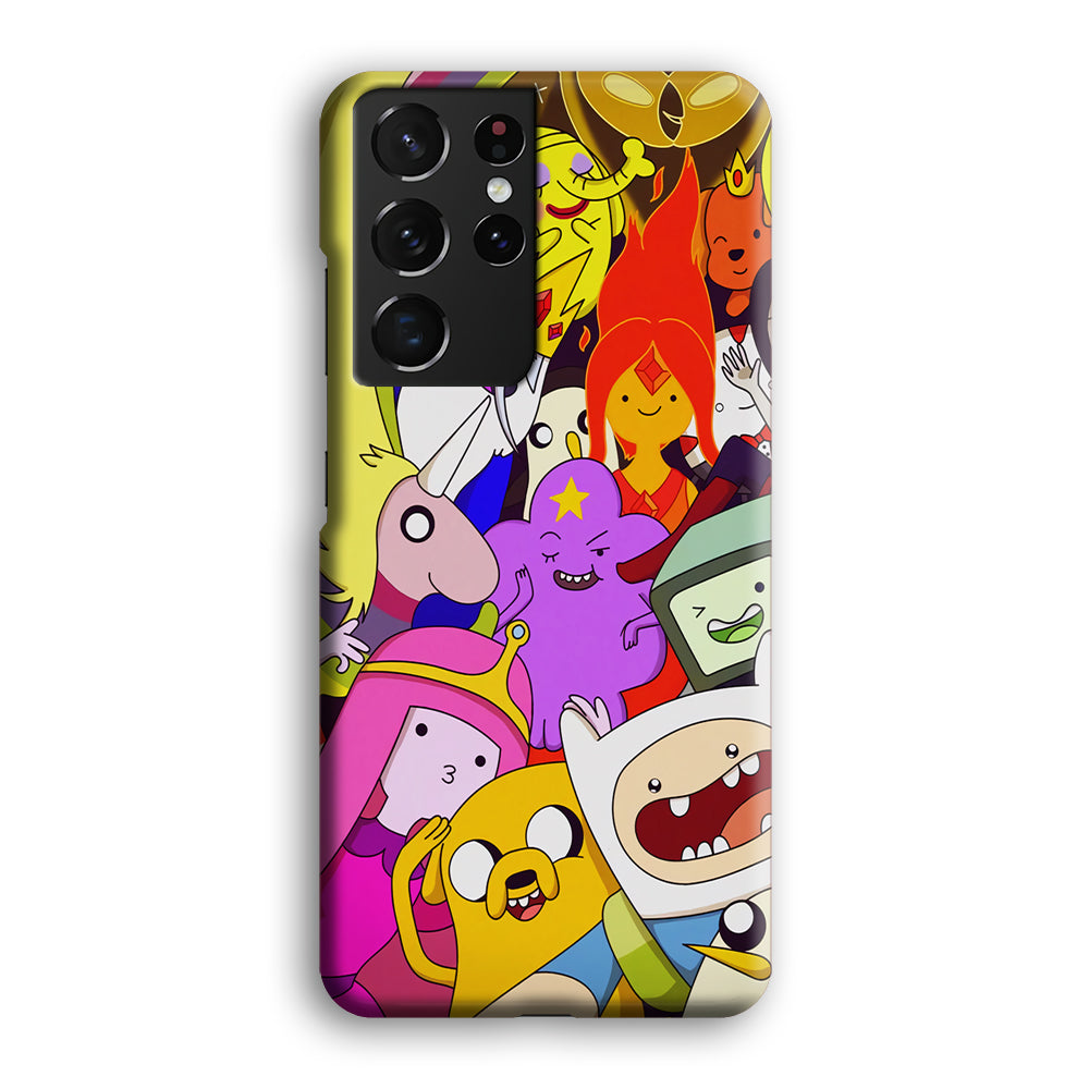 Adventure Time Moments With Family Samsung Galaxy S21 Ultra Case