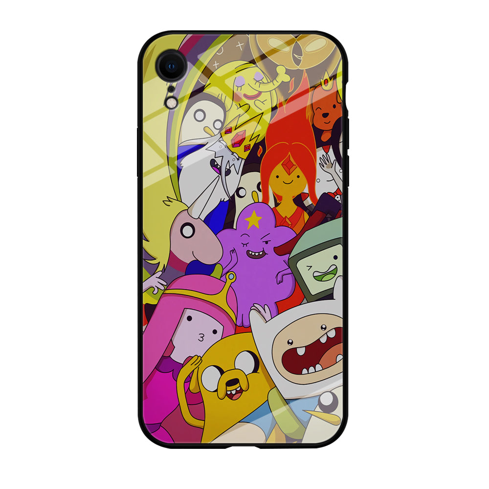 Adventure Time Moments With Family iPhone XR Case