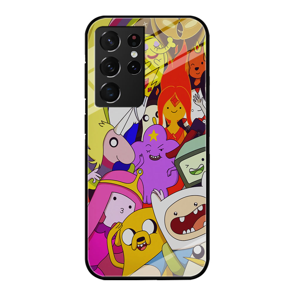 Adventure Time Moments With Family Samsung Galaxy S21 Ultra Case