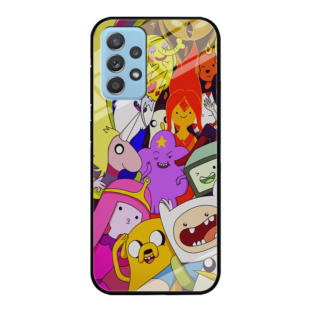 Adventure Time Moments With Family Samsung Galaxy A72 Case