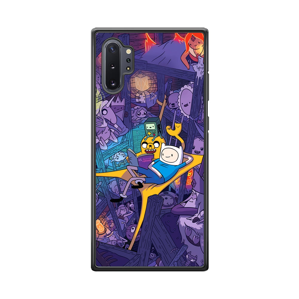 Adventure Time Night Tale Samsung Galaxy Note 10 Plus Case