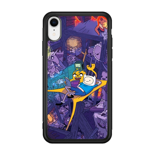 Adventure Time Night Tale iPhone XR Case