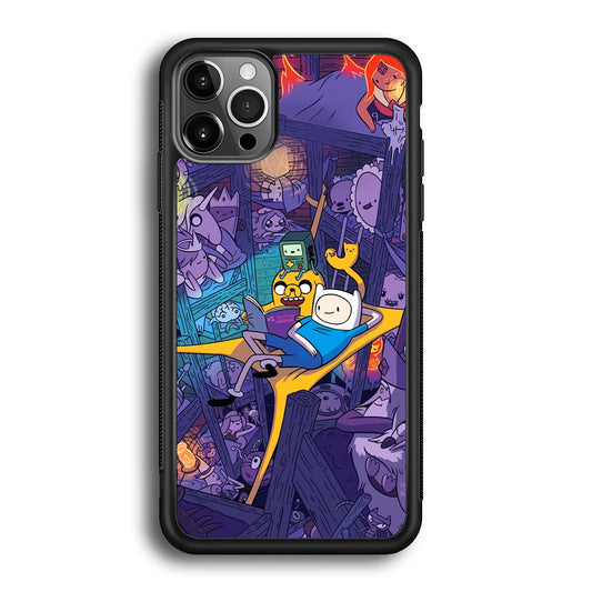 Adventure Time Night Tale iPhone 12 Pro Case
