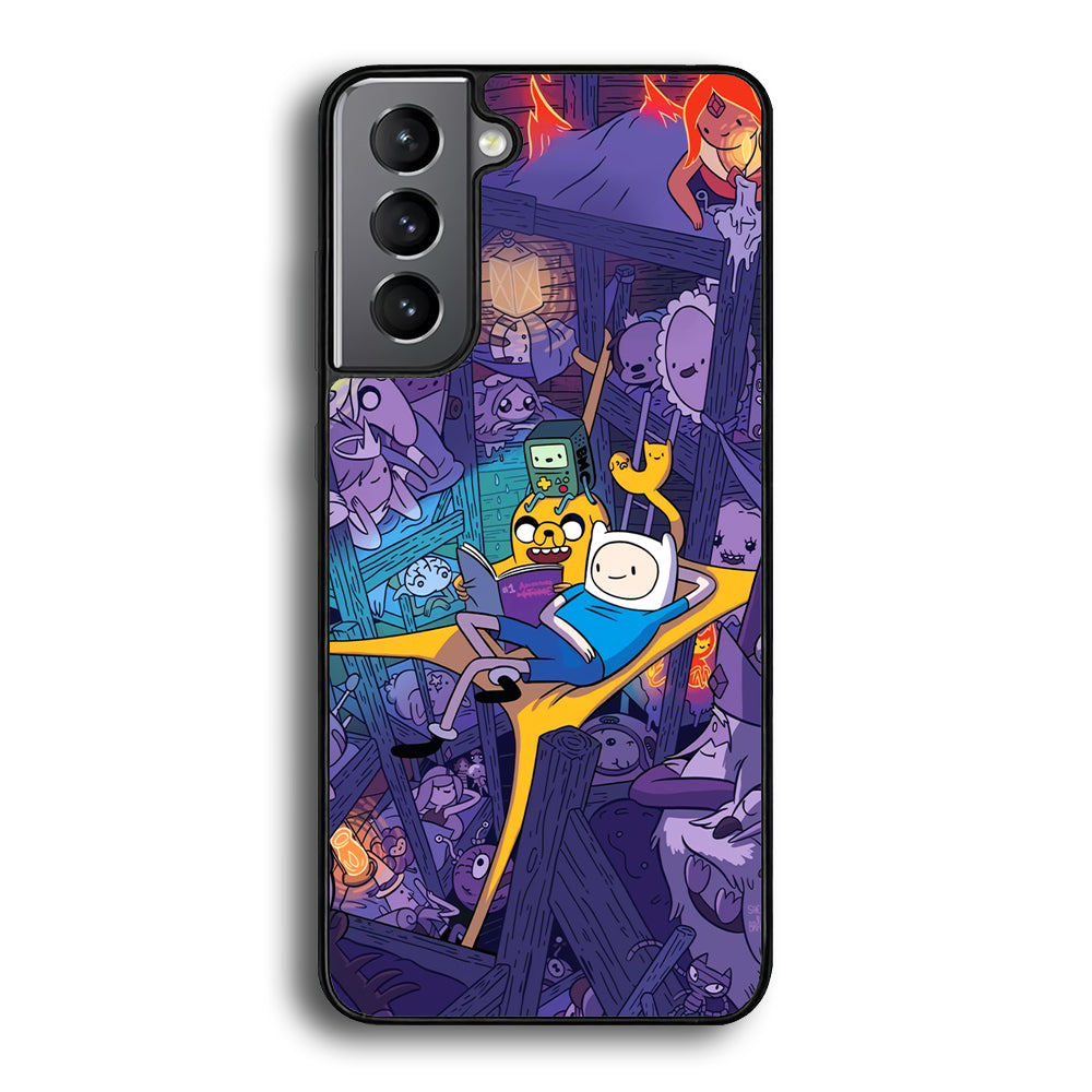 Adventure Time Night Tale Samsung Galaxy S21 Plus Case - Carneyforia