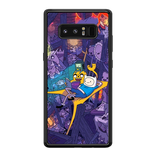 Adventure Time Night Tale Samsung Galaxy Note 8 Case