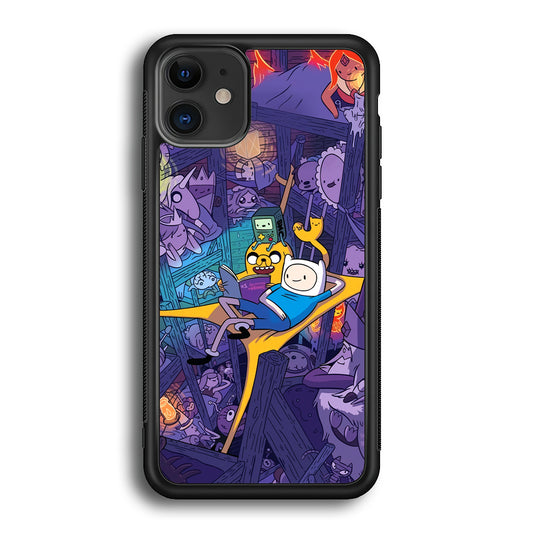 Adventure Time Night Tale iPhone 12 Case