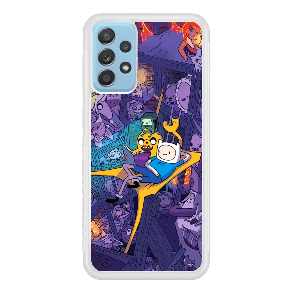 Adventure Time Night Tale Samsung Galaxy A52 Case