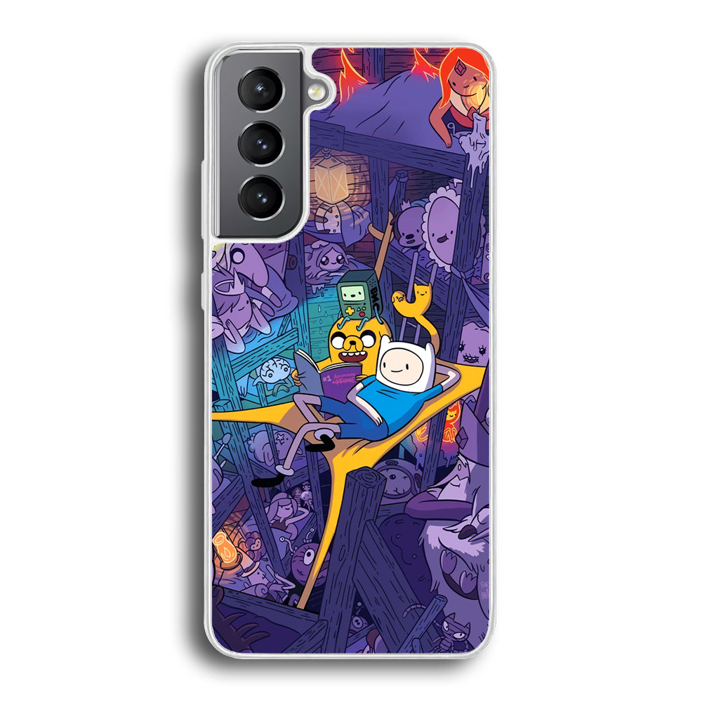 Adventure Time Night Tale Samsung Galaxy S21 Case