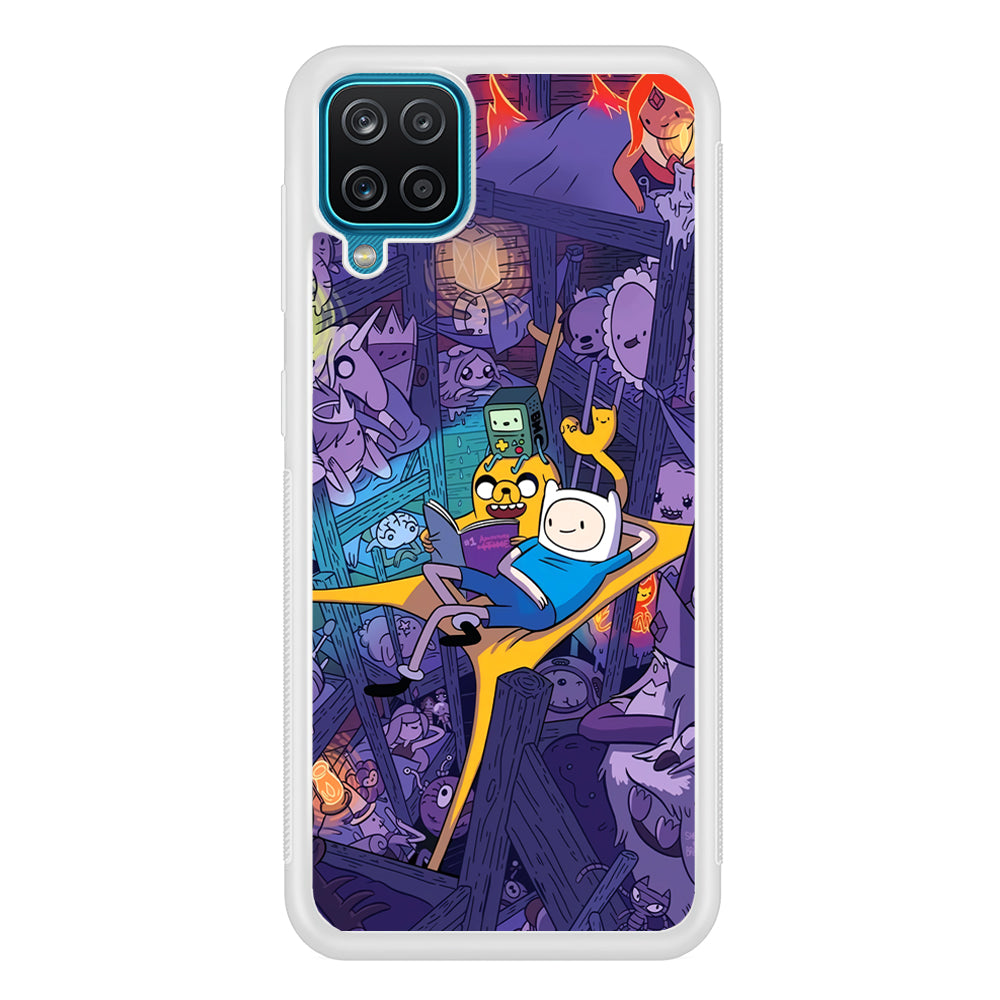 Adventure Time Night Tale Samsung Galaxy A12 Case