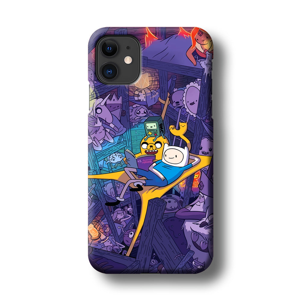 Adventure Time Night Tale iPhone 11 Case