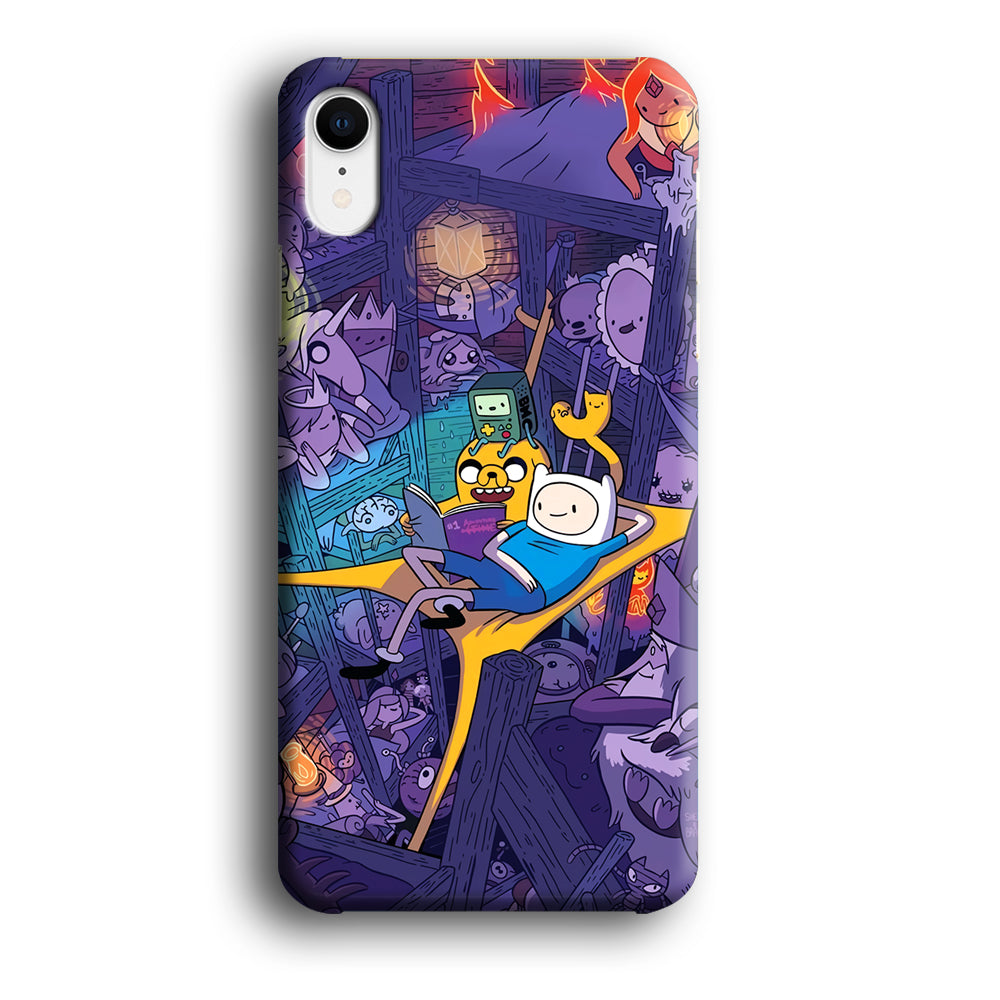 Adventure Time Night Tale iPhone XR Case