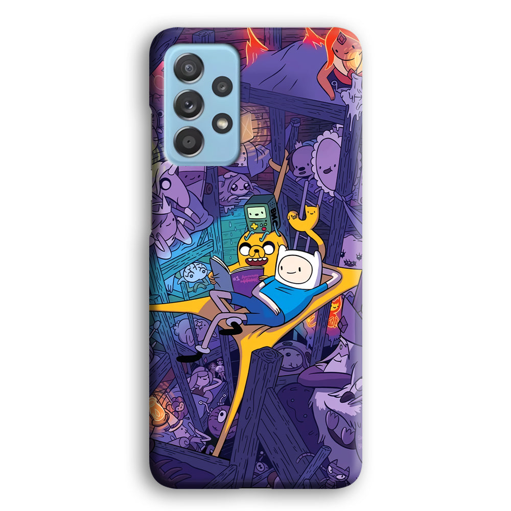 Adventure Time Night Tale Samsung Galaxy A52 Case