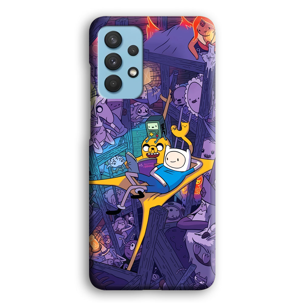 Adventure Time Night Tale Samsung Galaxy A32 Case