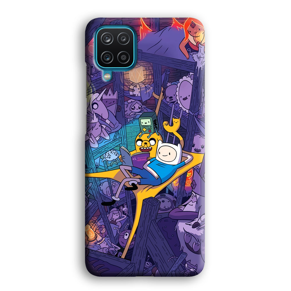 Adventure Time Night Tale Samsung Galaxy A12 Case