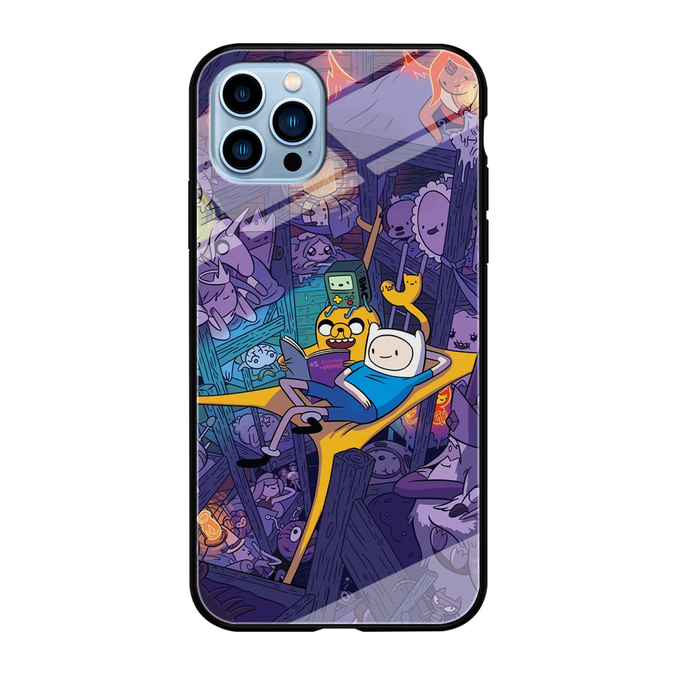 Adventure Time Night Tale iPhone 12 Pro Case
