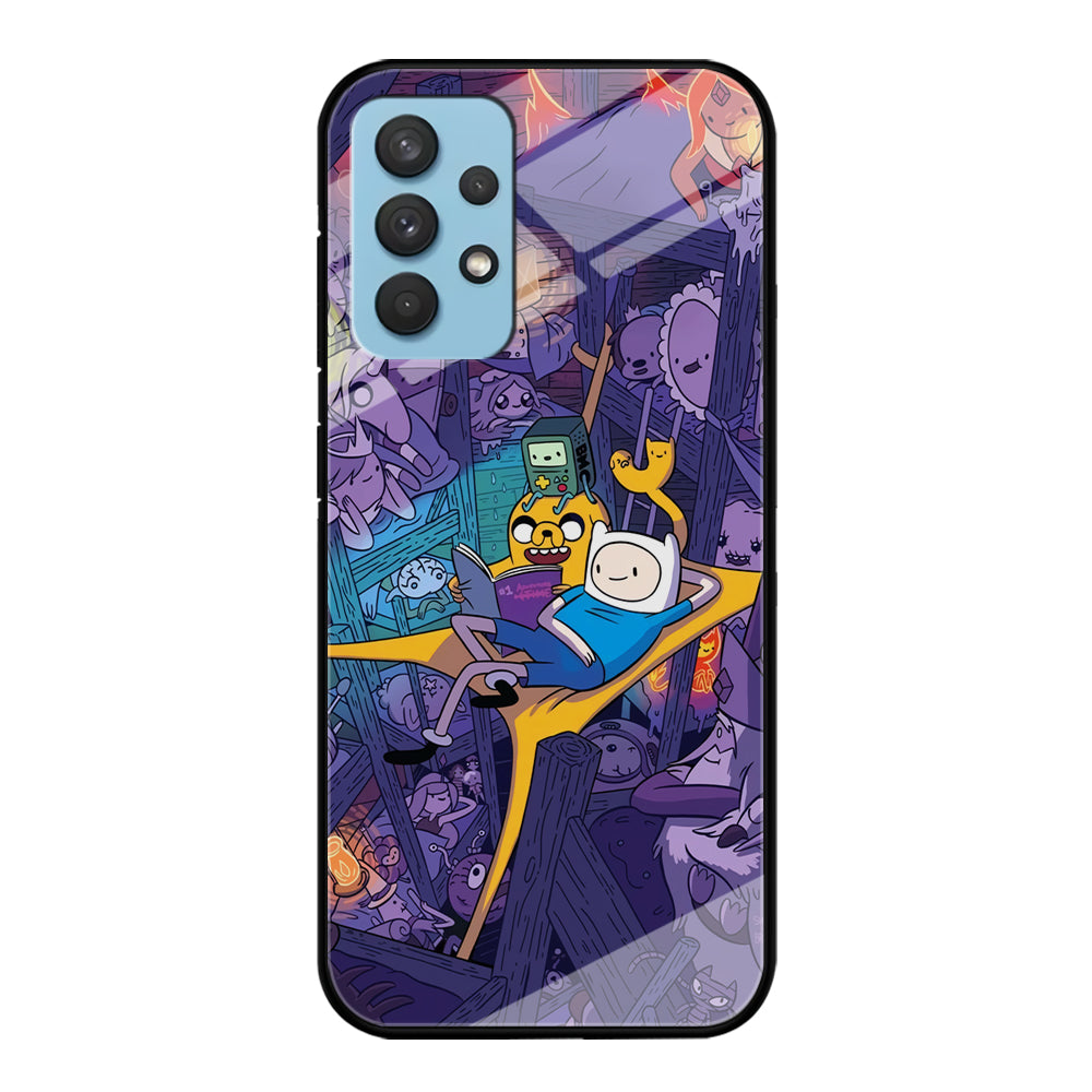 Adventure Time Night Tale Samsung Galaxy A32 Case