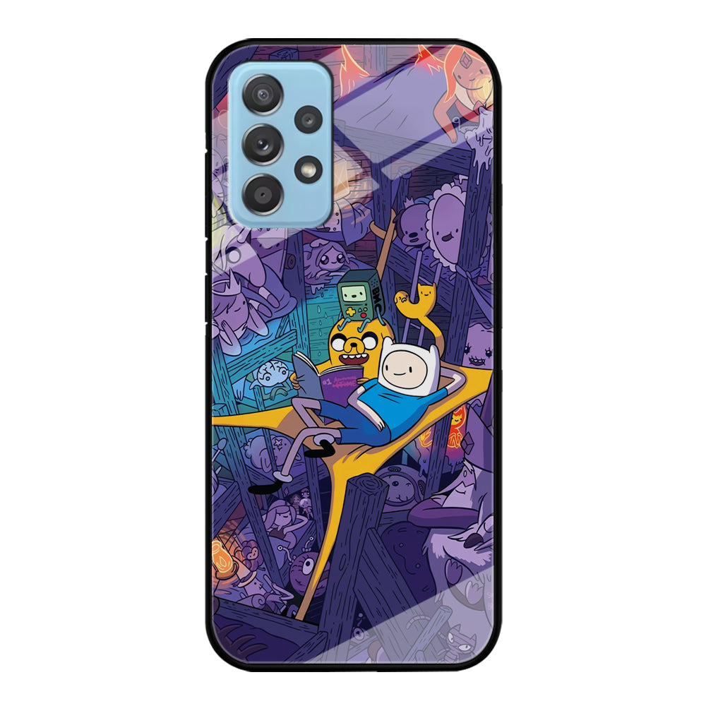 Adventure Time Night Tale Samsung Galaxy A52 Case