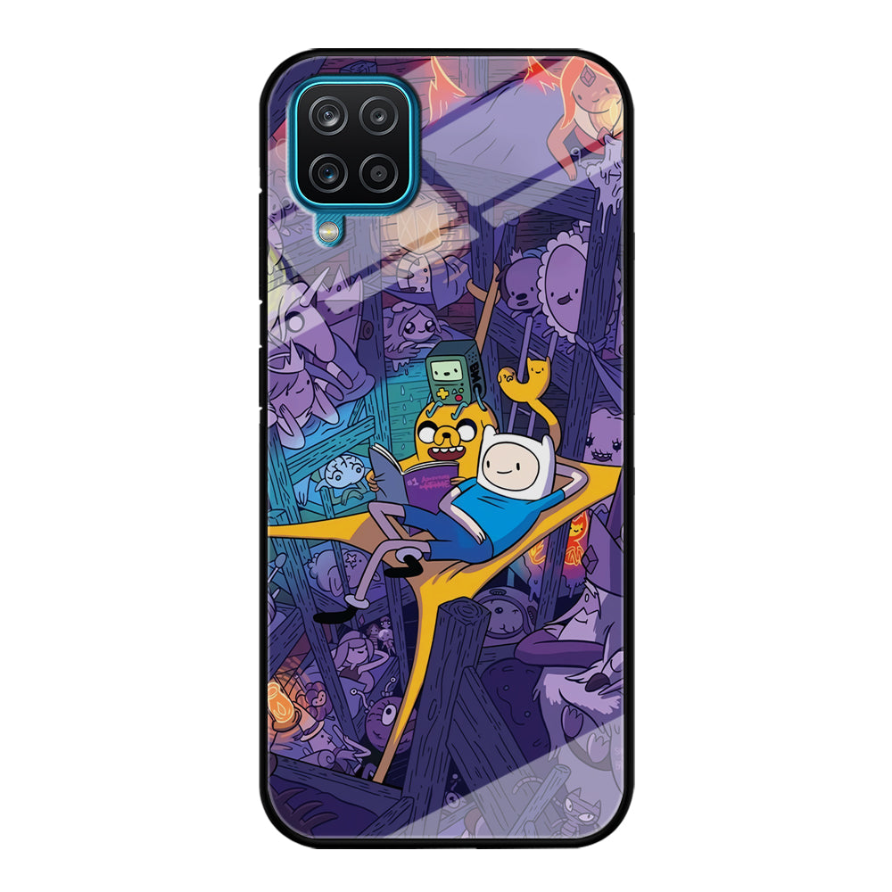 Adventure Time Night Tale Samsung Galaxy A12 Case