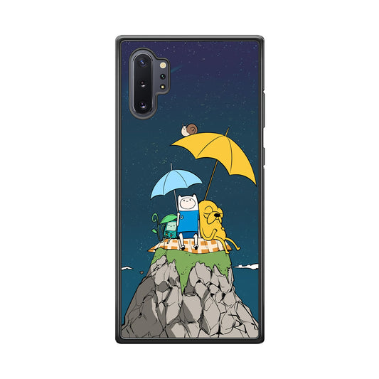 Adventure Time Night Vacation Samsung Galaxy Note 10 Plus Case