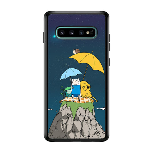 Adventure Time Night Vacation Samsung Galaxy S10 Case