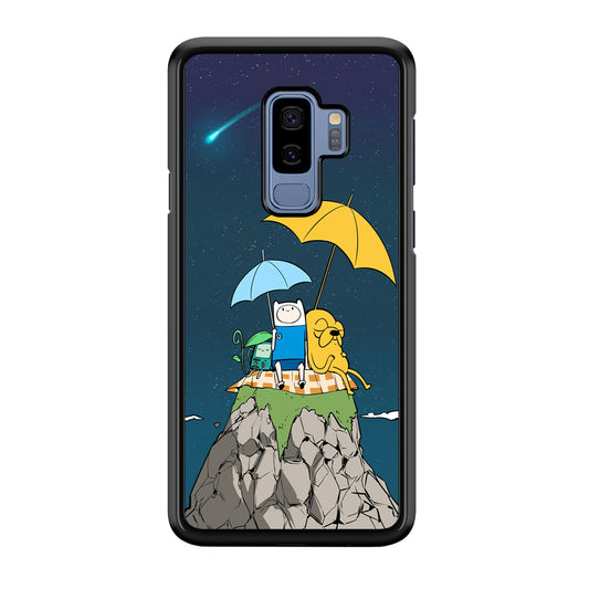 Adventure Time Night Vacation Samsung Galaxy S9 Plus Case