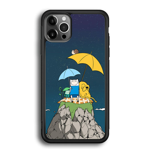 Adventure Time Night Vacation iPhone 12 Pro Case