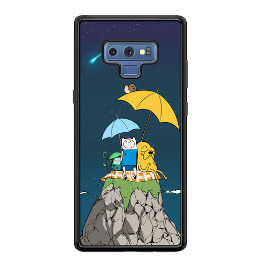 Adventure Time Night Vacation Samsung Galaxy Note 9 Case