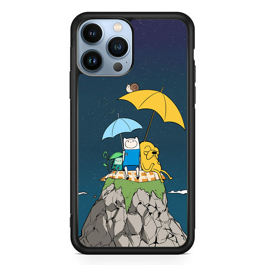 Adventure Time Night Vacation iPhone 13 Pro Max Case