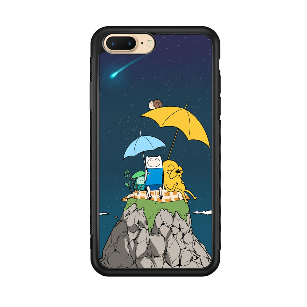 Adventure Time Night Vacation iPhone 8 Plus Case