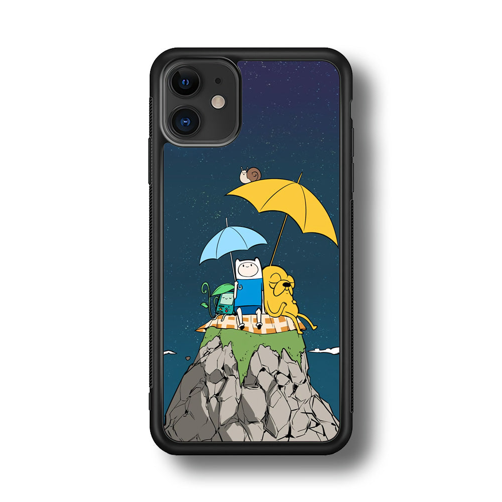 Adventure Time Night Vacation iPhone 11 Case