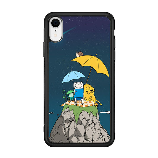 Adventure Time Night Vacation iPhone XR Case