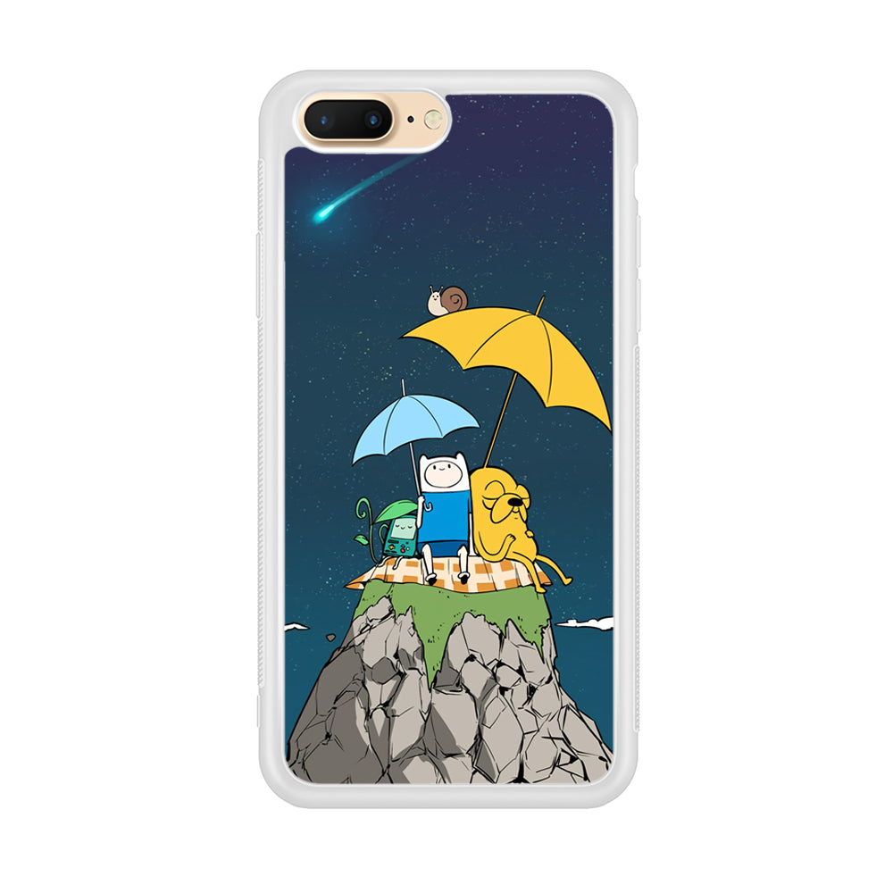 Adventure Time Night Vacation iPhone 8 Plus Case