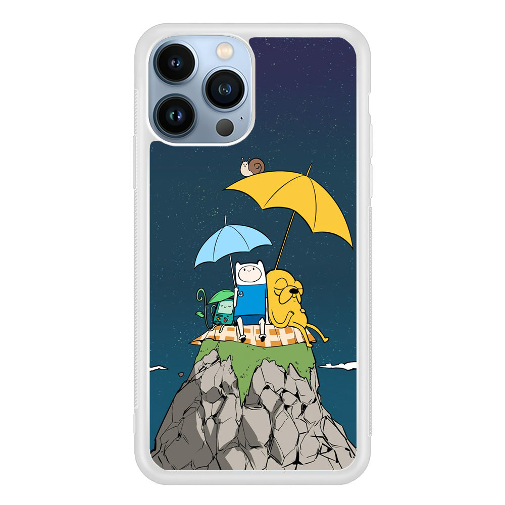 Adventure Time Night Vacation iPhone 13 Pro Max Case