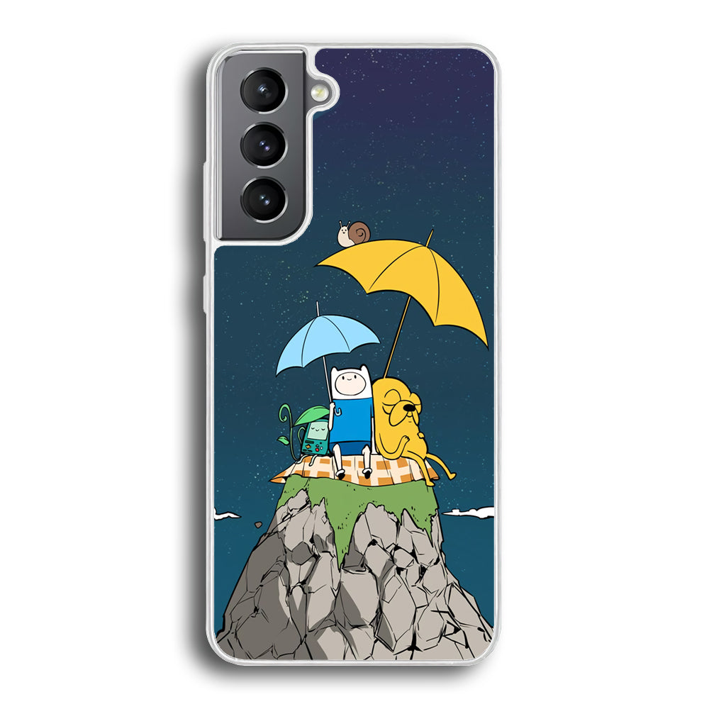 Adventure Time Night Vacation Samsung Galaxy S21 Case