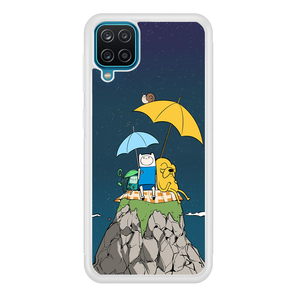 Adventure Time Night Vacation Samsung Galaxy A12 Case