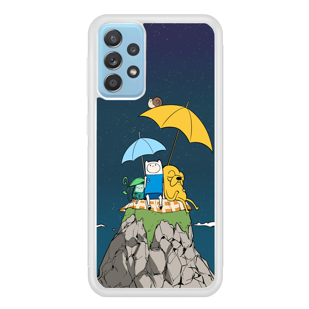 Adventure Time Night Vacation Samsung Galaxy A52 Case