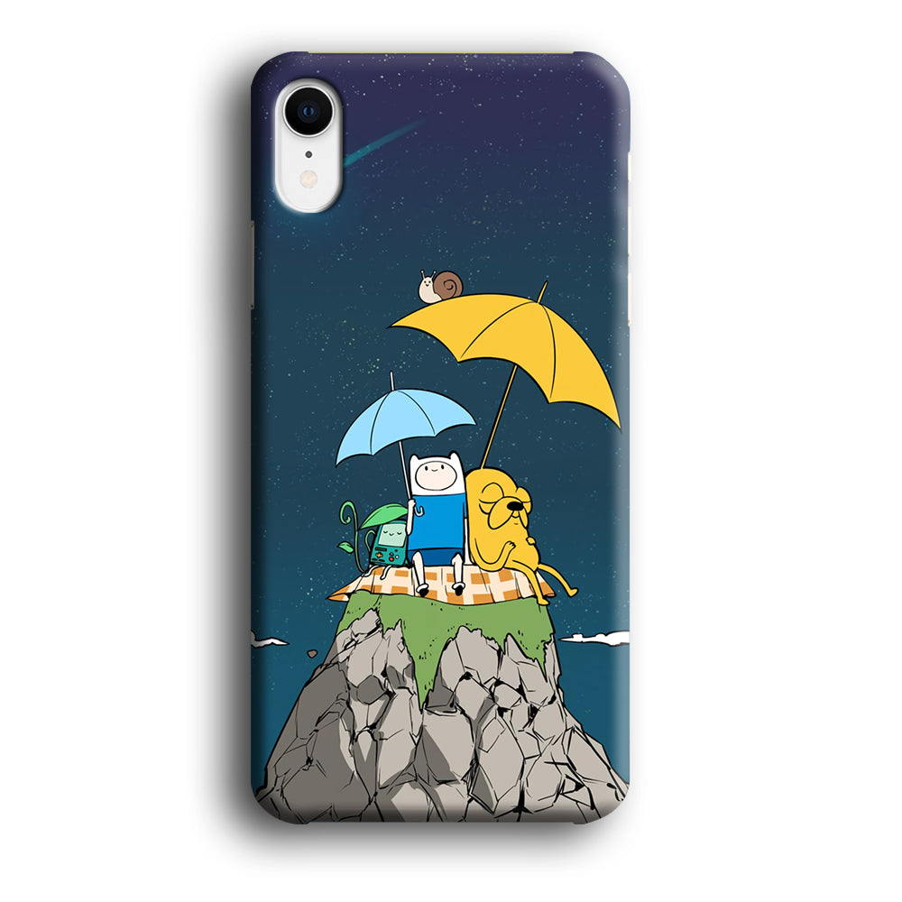 Adventure Time Night Vacation iPhone XR Case