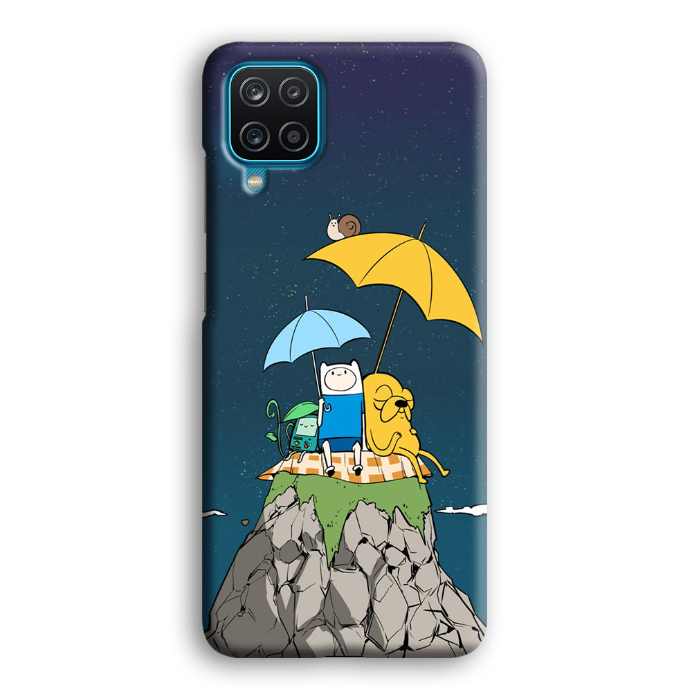 Adventure Time Night Vacation Samsung Galaxy A12 Case