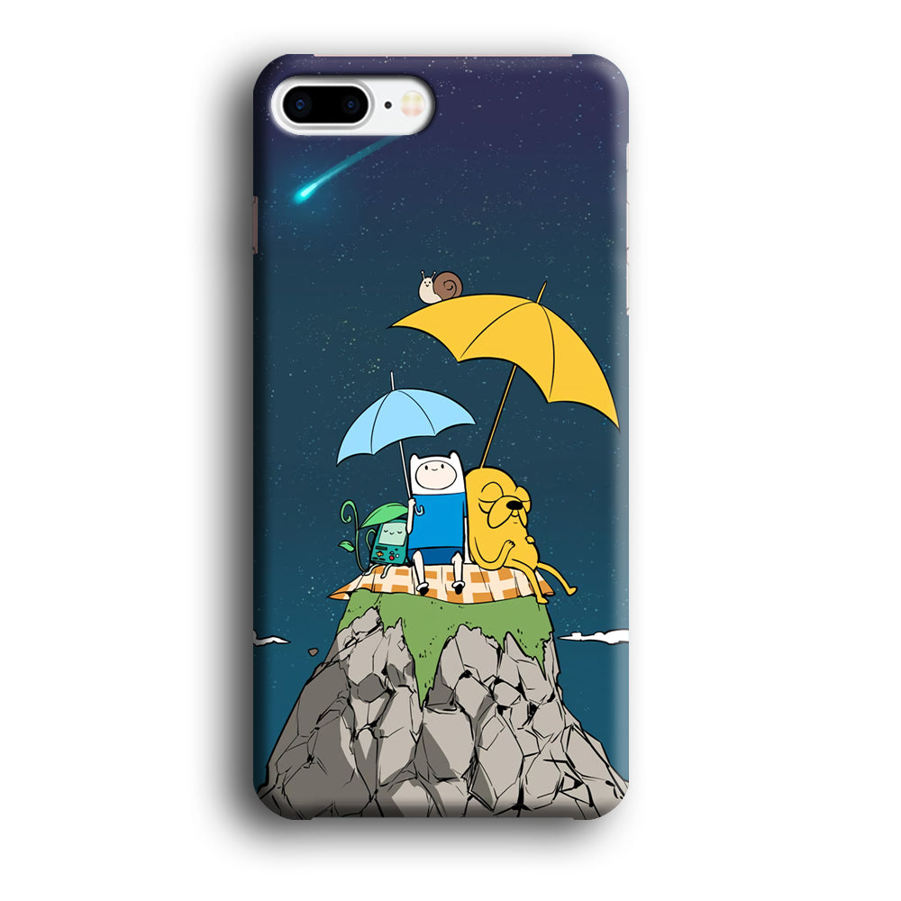 Adventure Time Night Vacation iPhone 7 Plus Case