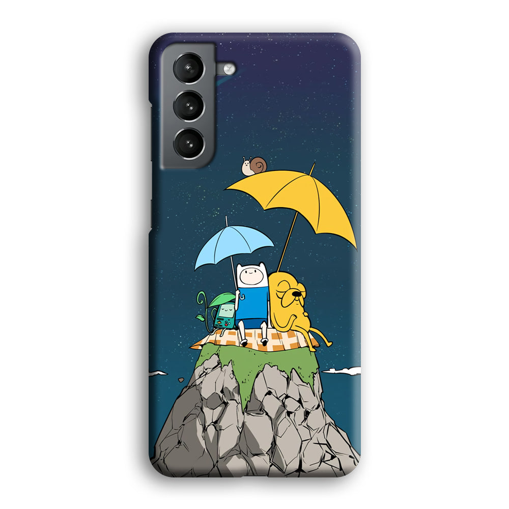 Adventure Time Night Vacation Samsung Galaxy S21 Case