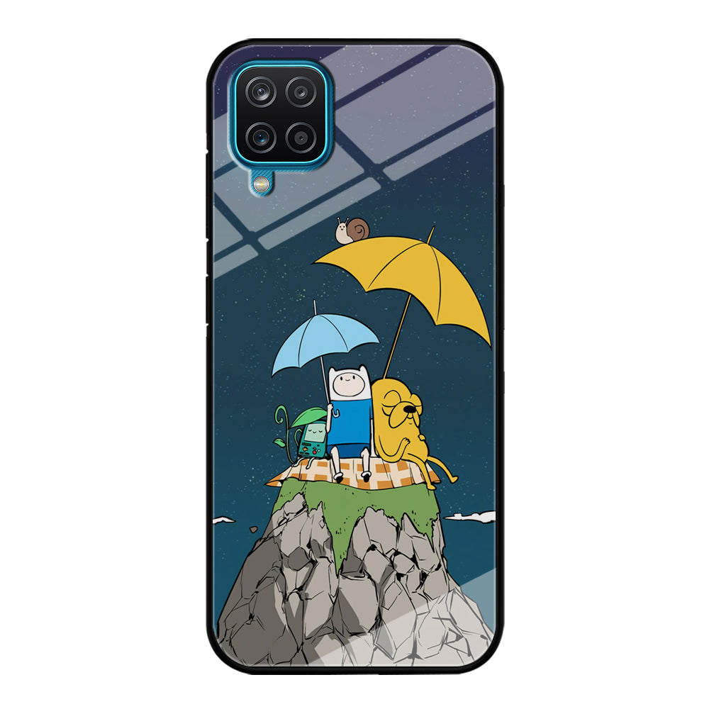 Adventure Time Night Vacation Samsung Galaxy A12 Case