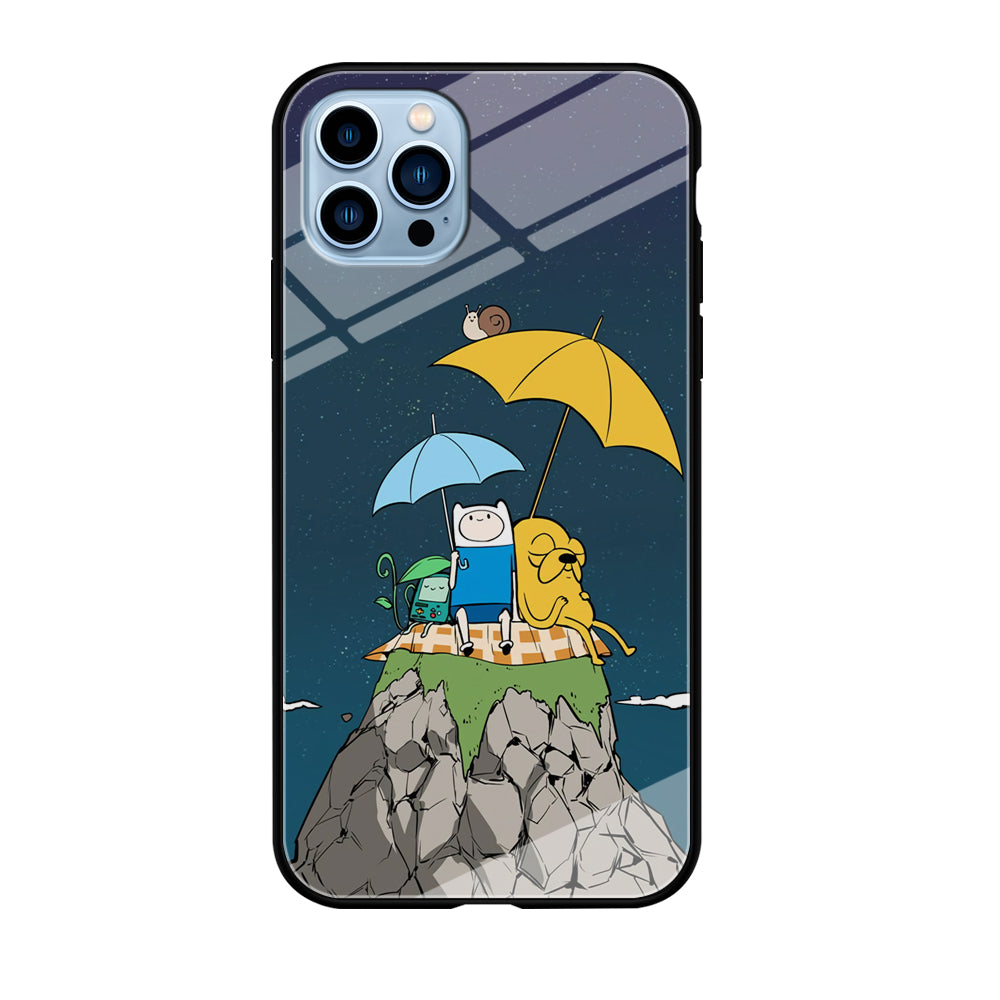 Adventure Time Night Vacation iPhone 12 Pro Case