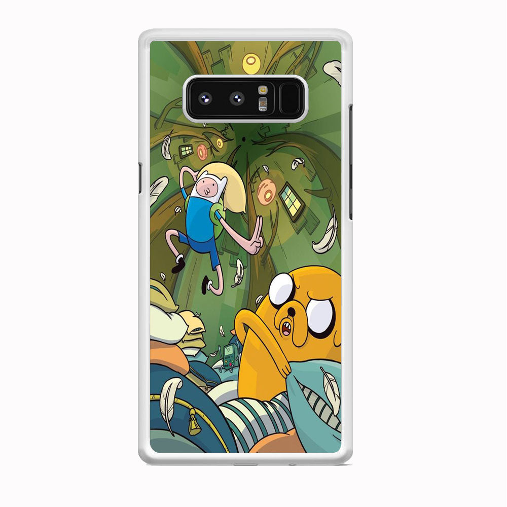 Adventure Time Flying Samsung Galaxy Note 8 Case - carneyforia