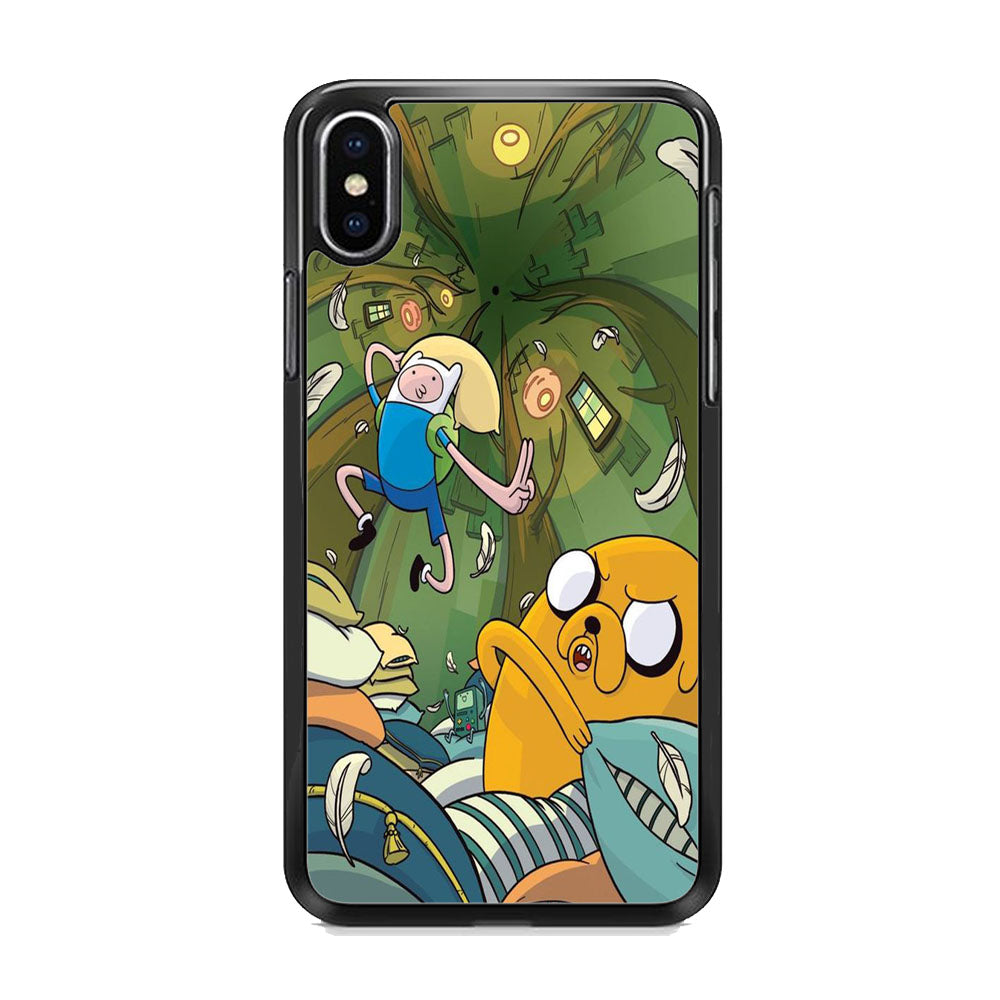 Adventure Time Flying iPhone XS Case