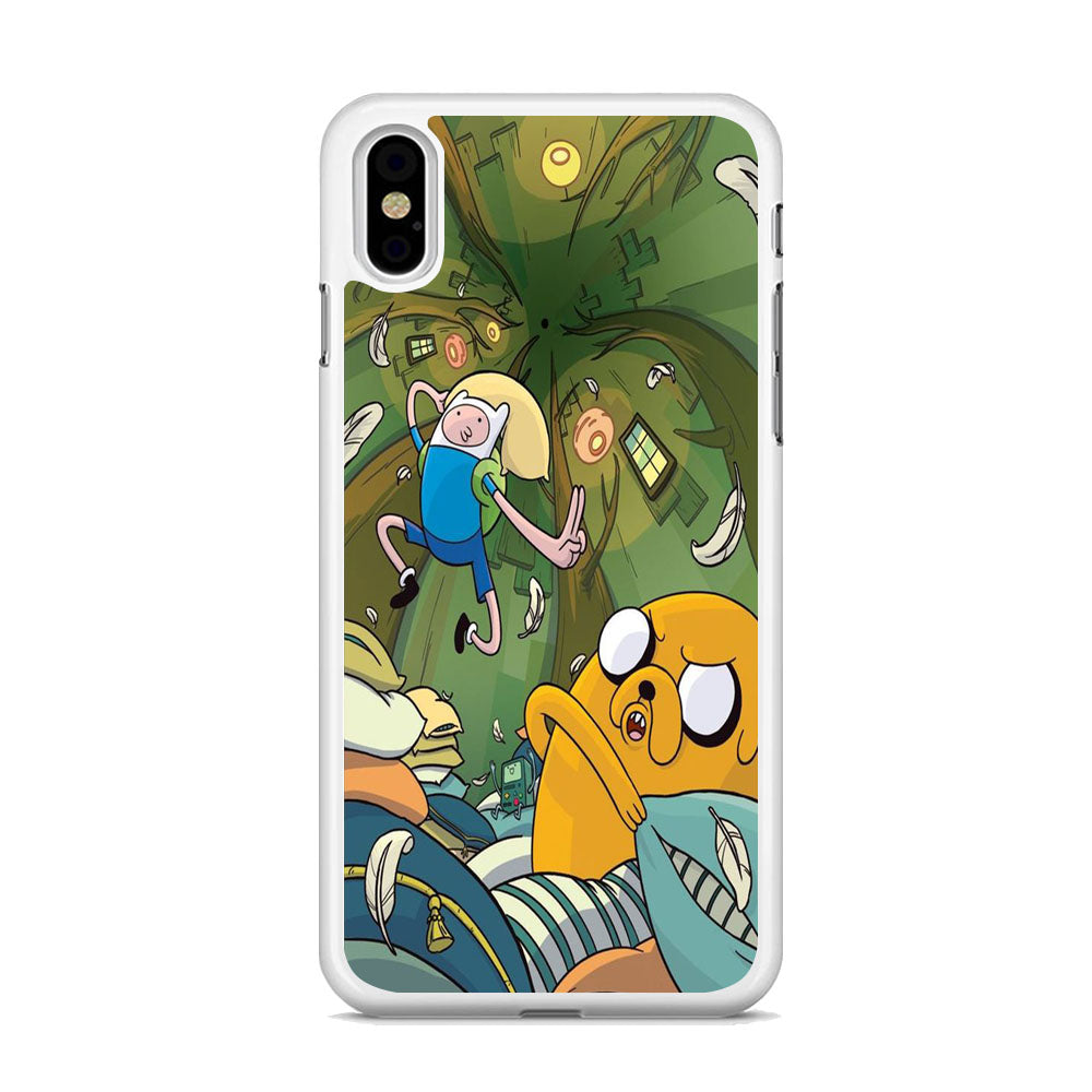 Adventure Time Flying iPhone XS Case