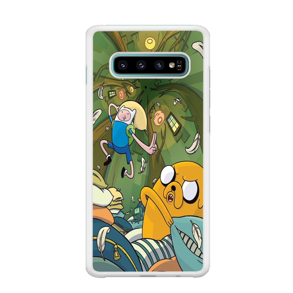Adventure Time Flying Samsung Galaxy S10 Case - carneyforia