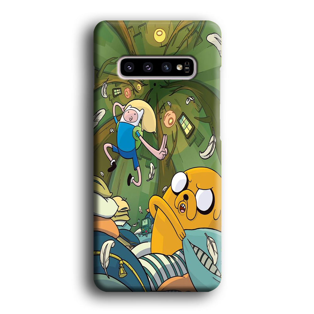 Adventure Time Flying Samsung Galaxy S10 Case - carneyforia