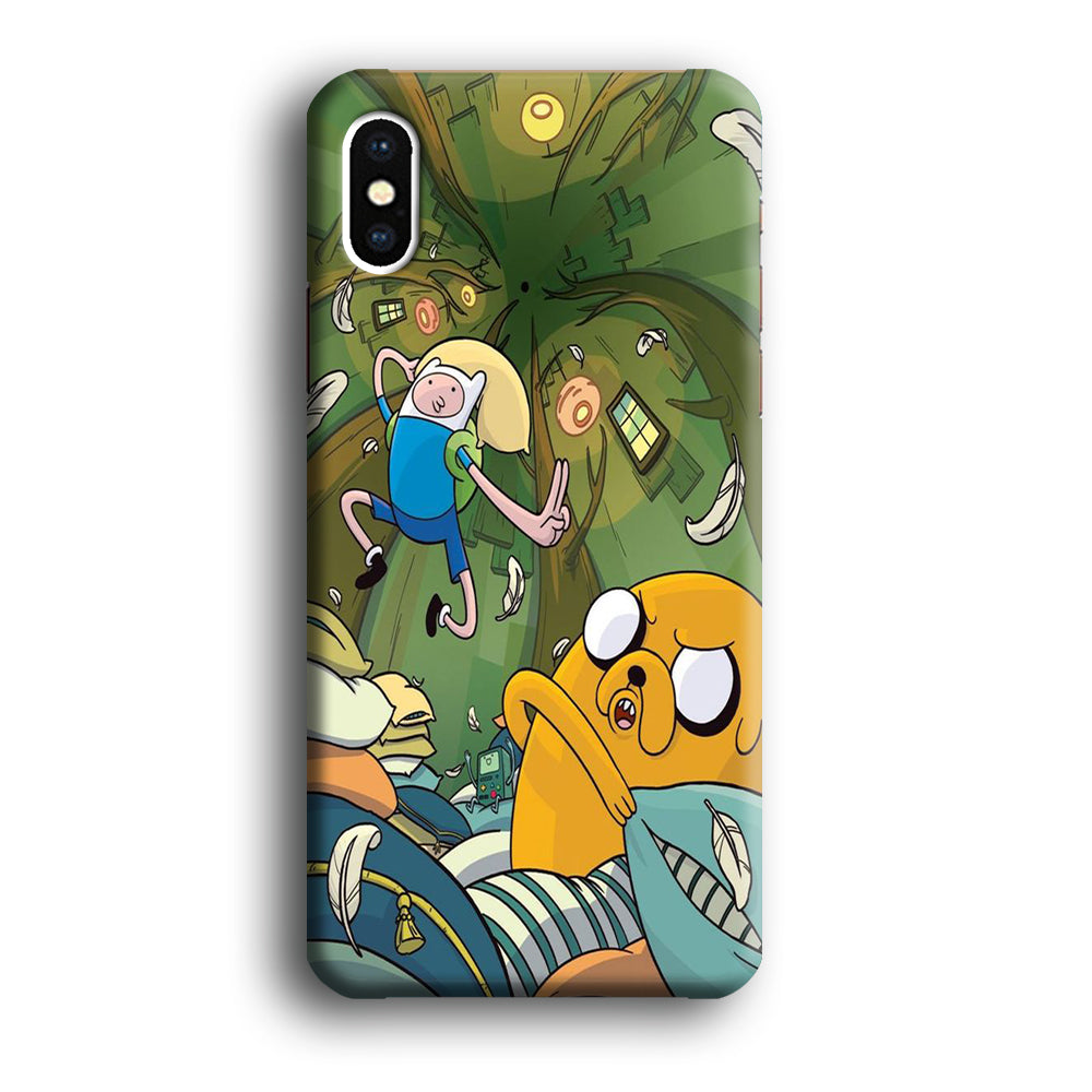 Adventure Time Flying iPhone XS Case