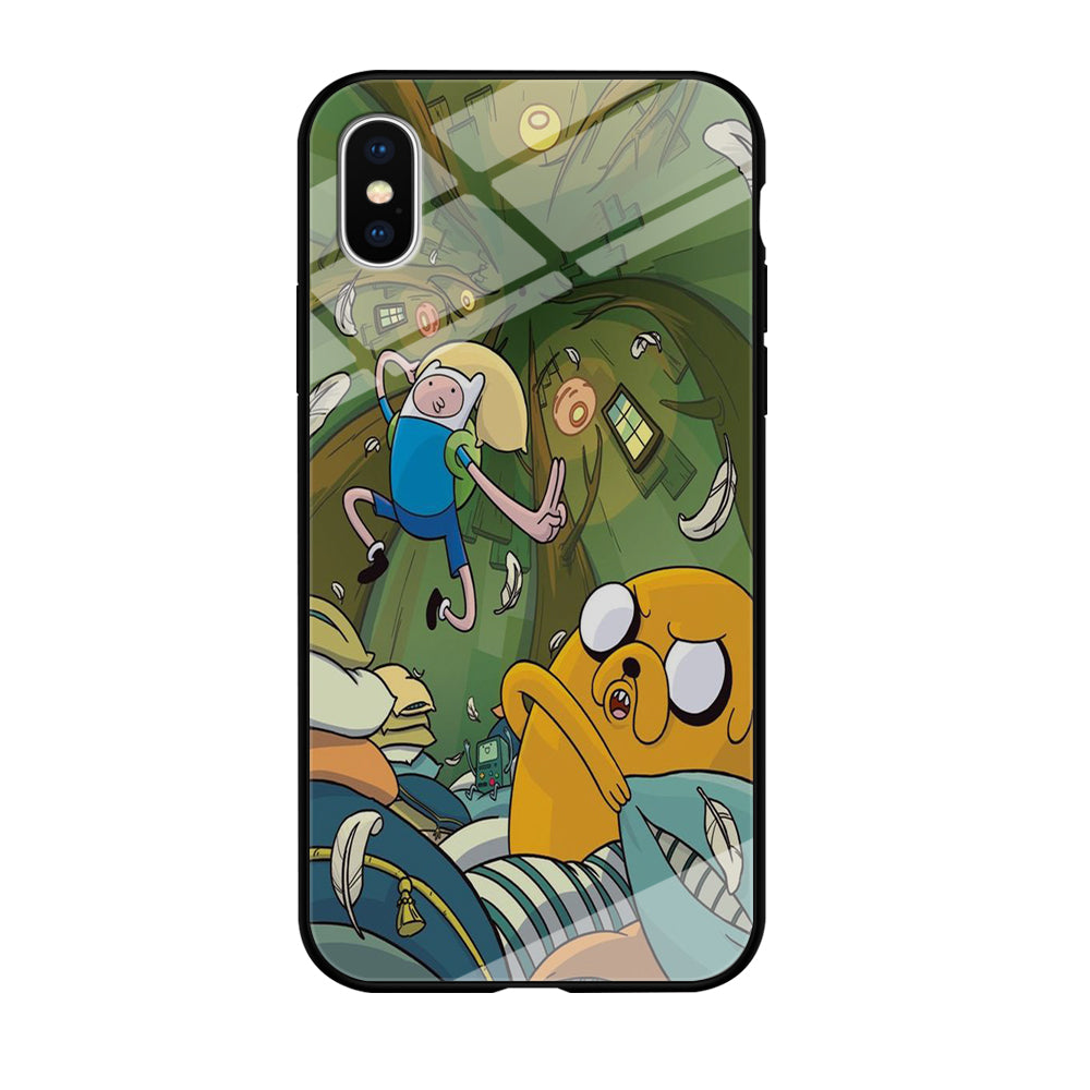 Adventure Time Flying iPhone XS Case