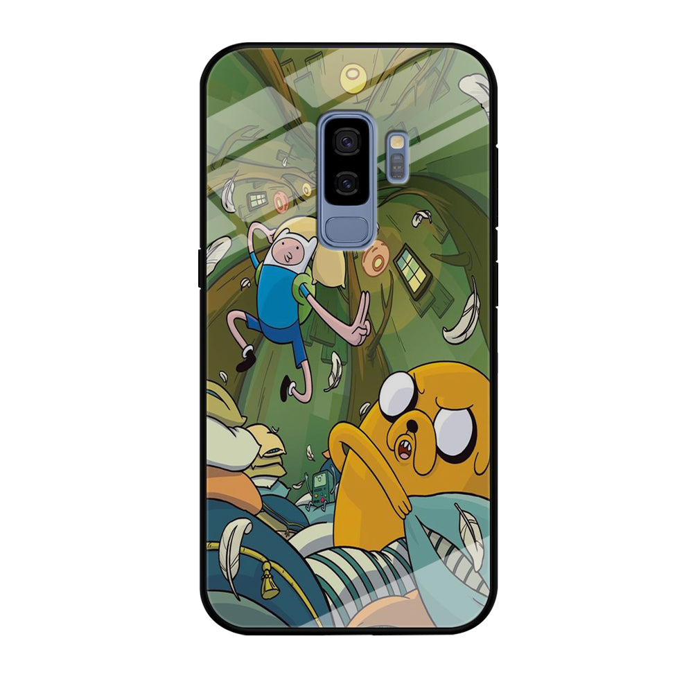 Adventure Time Flying Samsung Galaxy S9 Plus Case - carneyforia